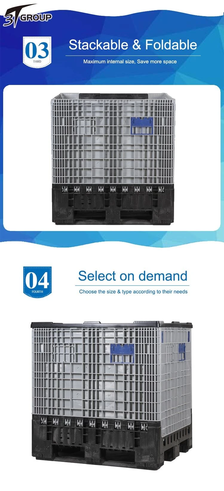 Automotive Folding Large Containers
