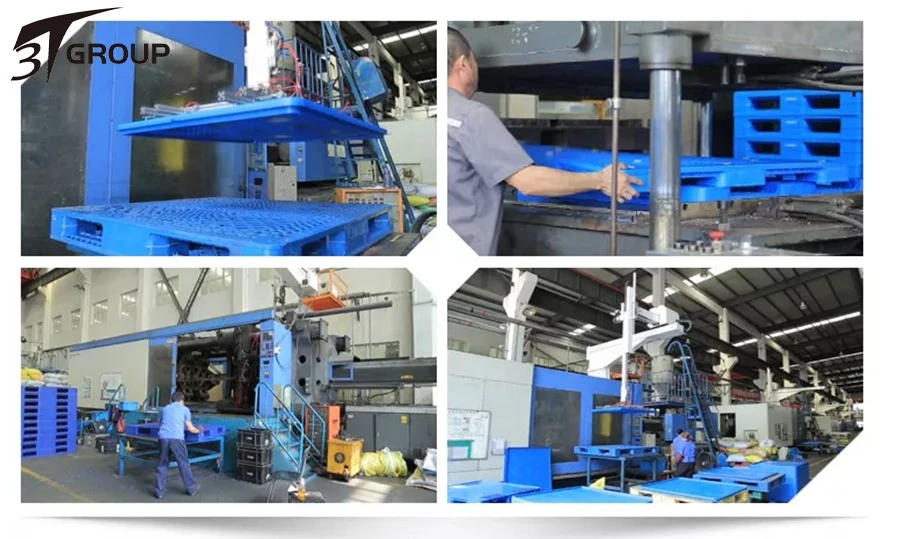 CHINA3RunnerHeavyDutyPlasticPallet