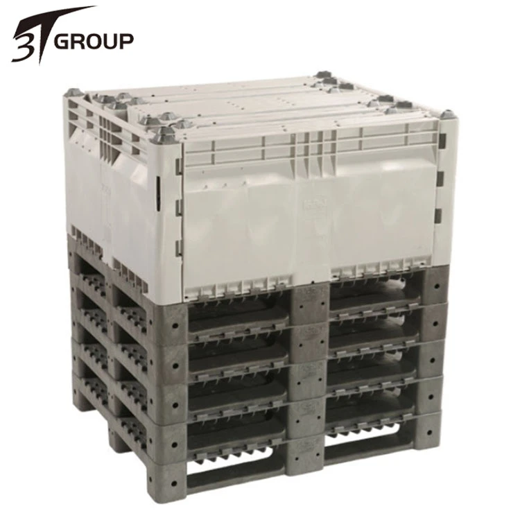 Plastic Folding Solid Bulk Containers price Plastic Folding Solid Bulk Containers price