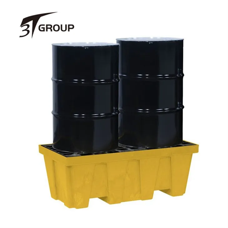 Didelio našumo dviejų būgnų išsiliejimo padėklas