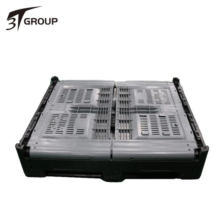China Folding Fruits Plastic Pallet Box